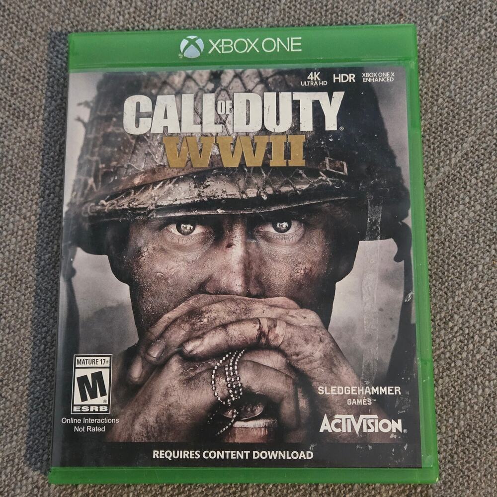 COD: WWII Xbox One Game - 4K Ultra HD & HDR